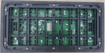 Back of outdoor module unit board
