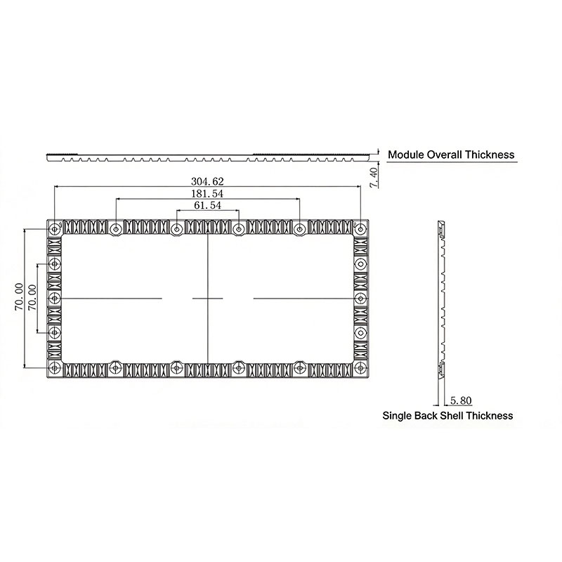 Module dimensions