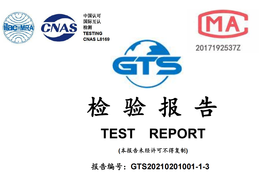 GTS20210201001-1-3++ Flame Retardant Test